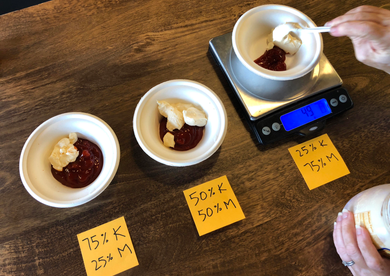 Illustration for article titled A scientifically rigorous test to determine the ideal ketchup-to-mayo fry sauce ratio